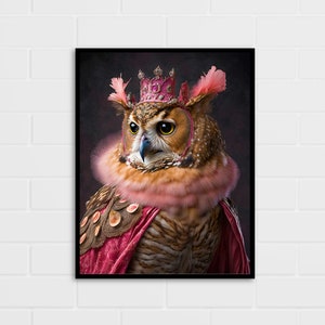 Owl Art Print | Owl Gift | Multiple Sizes