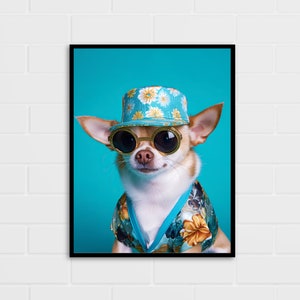 Chihuahua Portrait | Chihuahua Art | Dog Lover Gift | Multiple Sizes