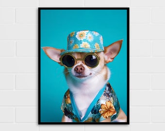 Chihuahua Portrait | Chihuahua Art | Dog Lover Gift | Multiple Sizes