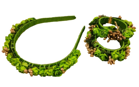 Silk Thread Hair Band With Open Close Bracelet Bangles With - Etsy Silk Thread Hair Band With Open Close Bracelet Bangles With - Etsy