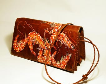 Brown Leather Vintage Bag