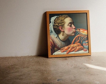 Craw Fish Kiss Print