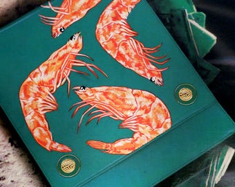 Teal Leather Vintage Bag