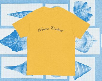 Prawn Cocktail Cursive Tshirt