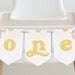 Editable Construction ONE High Chair Banner, Digger Birthday Bunting ...