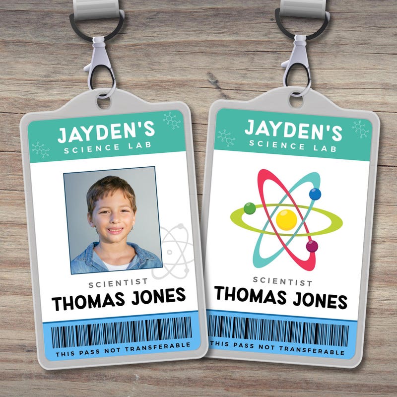Scientist Badge - Etsy