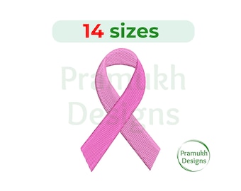 Cancer Ribbon Embroidery Design. Ribbon Embroidery design. Awareness Ribbon Mini Embroidery. Ribbon embroidery design. Mini ribbon.