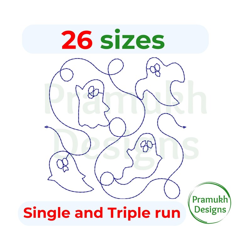 Ghost Mini Quilt Pattern - Etsy