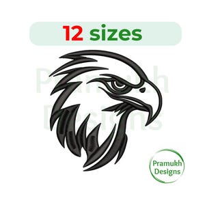 Eagle Head Embroidery Design. Eagle Head Outline Design. Eagle design. Eagle Head mini. Eagle Head Silhouette. Machine Embroidery Design.