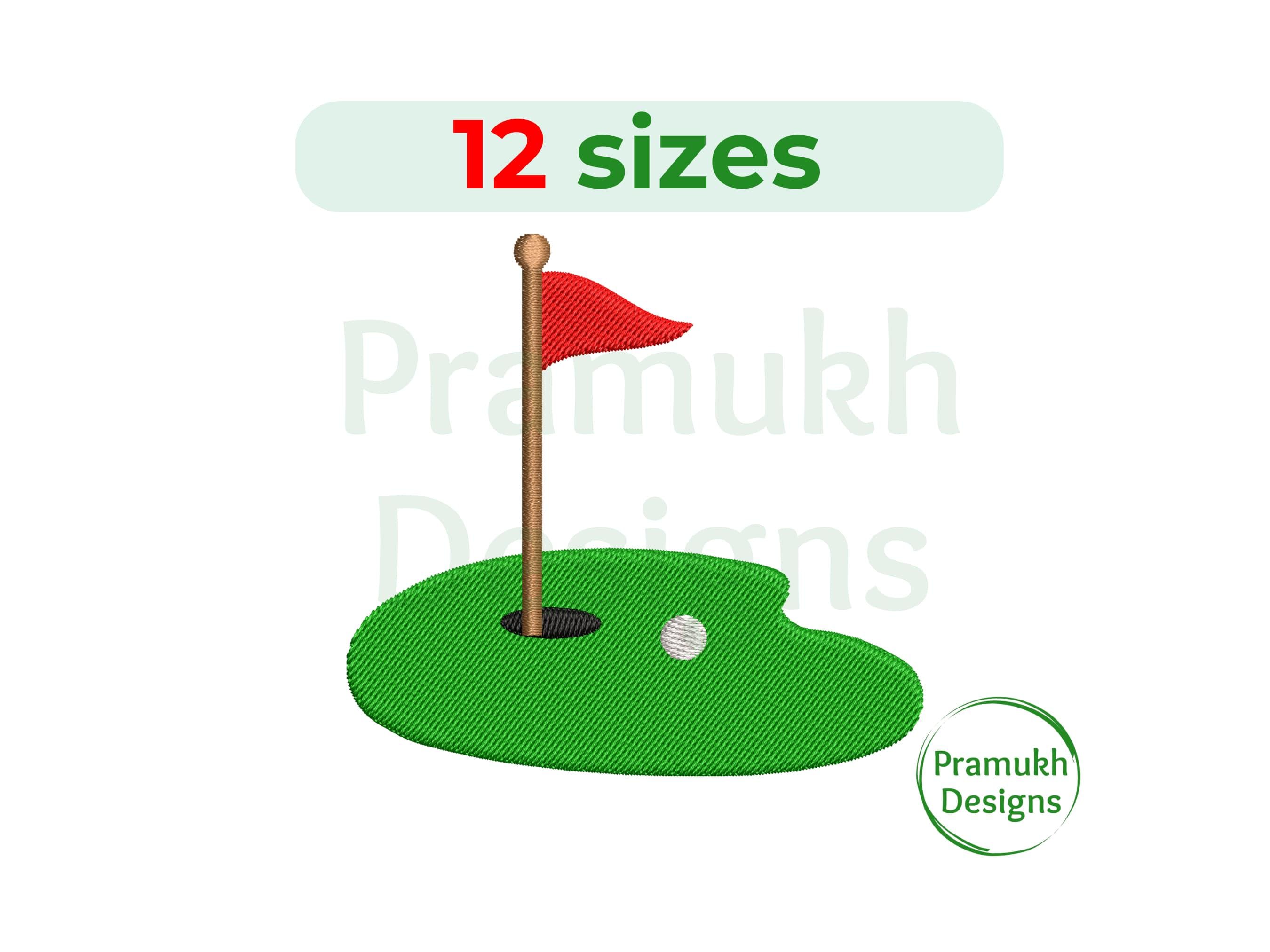 Golf embroidery - Etsy 日本