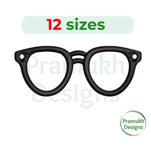 Goggles Embroidery design. Goggles Silhouette. Goggles mini. Goggles design. Glasses Design. Machine Embroidery Design.