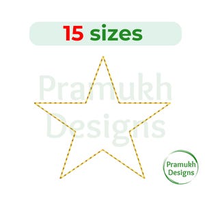 Star Scribble Embroidery Design. Star Embroidery Design. Machine Embroidery Design. Star Shape Embroidery Design. Scribble Star One Line.