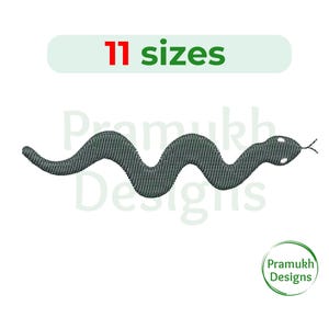 Snake embroidery design. Machine embroidery design. Snake Silhouette. Mini Snake. Snake design. Animal Embroidery. Reptile Embroidery.