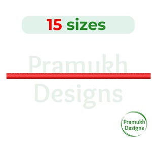 Satin Stitch Line Embroidery design. Satin Line Embroidery design. Mini line. Single Line design. Simple line. Machine embroidery design