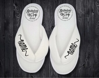 Personalized Slippers for Men - Etsy