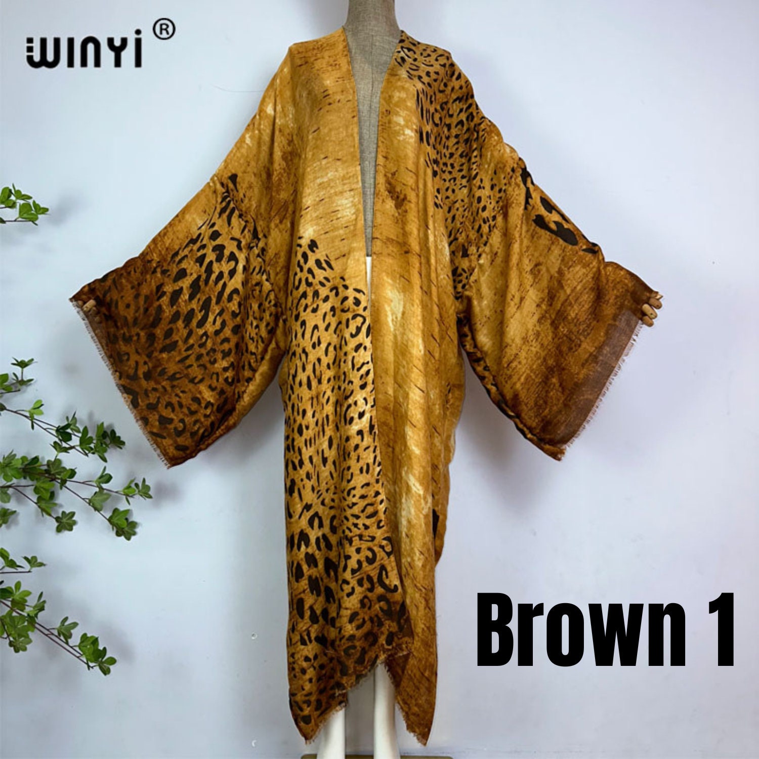 Etsy - Kimono Tiger Leopard