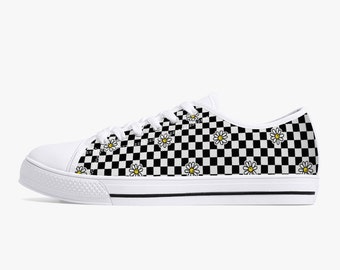 Checker womens shoes - Etsy België