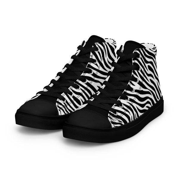 Custom Zebra Shoes Etsy