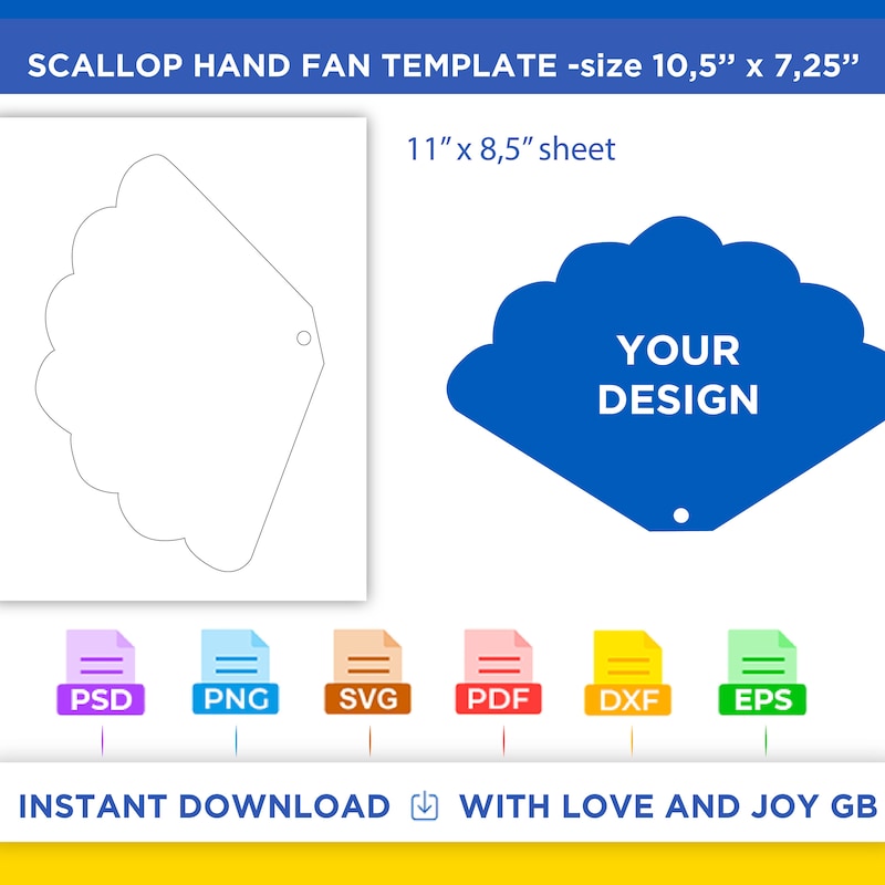 Blank Seashell Template Etsy Blank Seashell Template Etsy