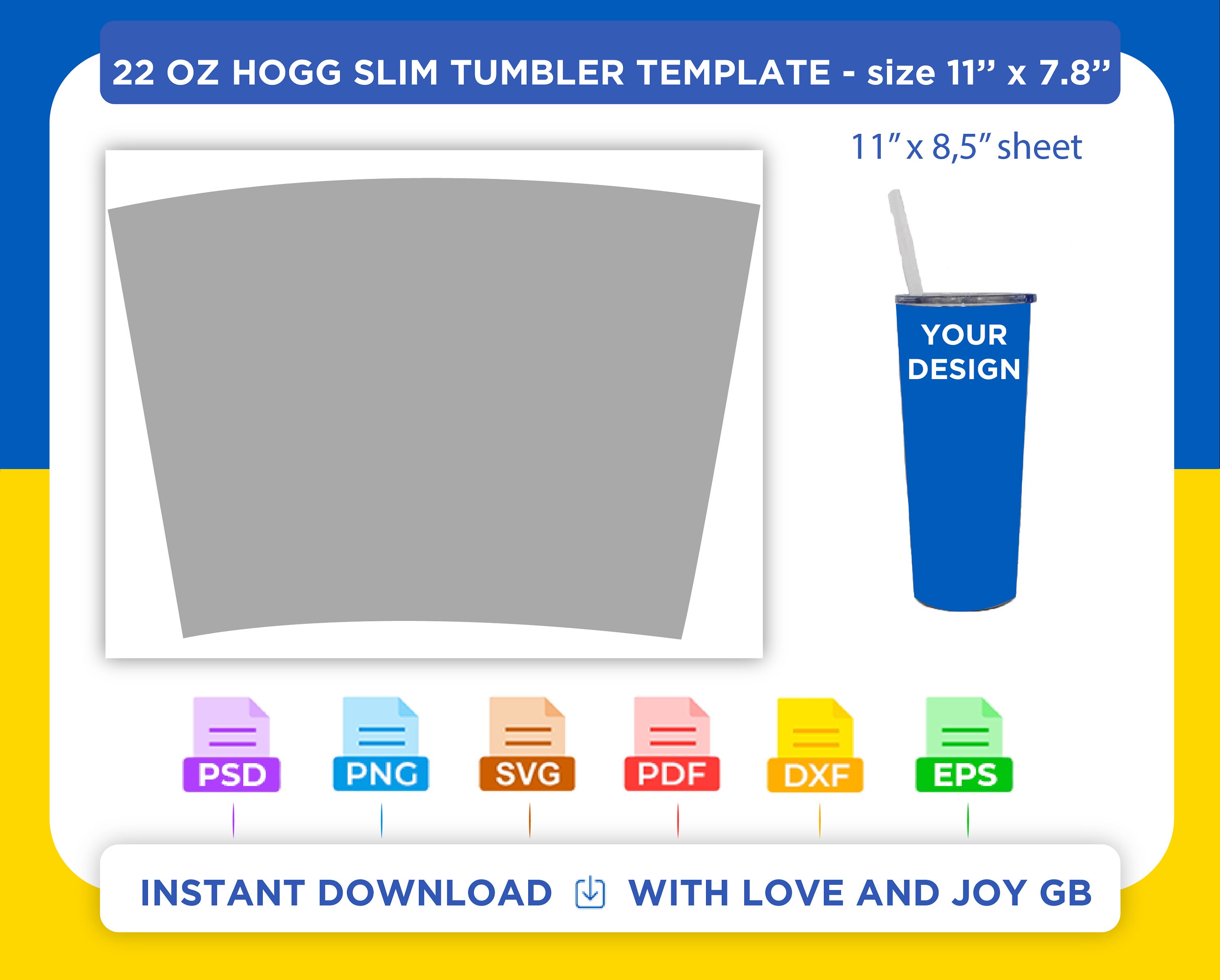 22oz Tumbler Template Water Cup Template Png Svg Dxf Eps Etsy 22oz Tumbler Template Water Cup Template Png Svg Dxf Eps Etsy