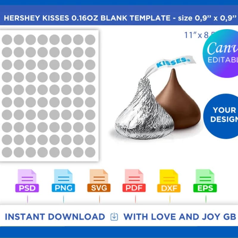 Hershey Kiss Svg - Etsy