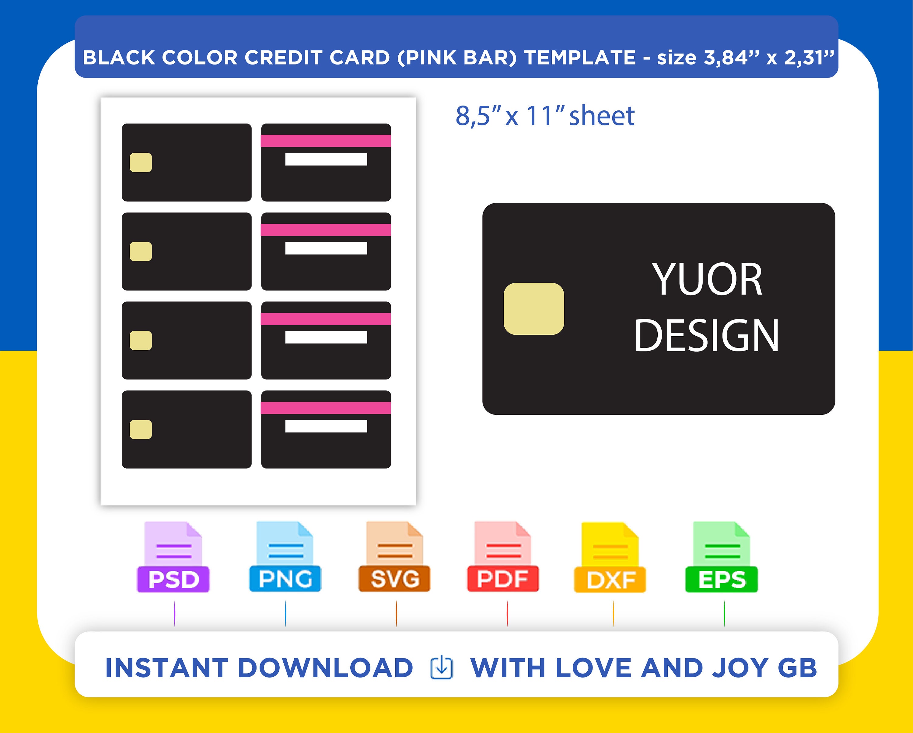 Credit Card Template SVG Debit Card Svg Banking Svg Credit -  Finland