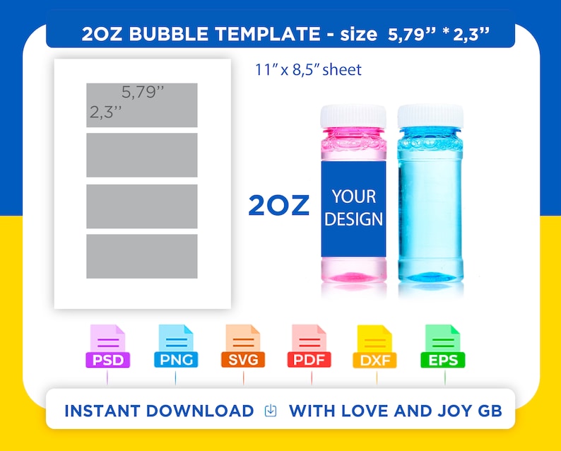 2 Oz Bubble Bottle Label Template Psd Png Svg Pdf Dxf Etsy Australia 2 Oz Bubble Bottle Label Template Psd Png Svg Pdf Dxf Etsy Australia