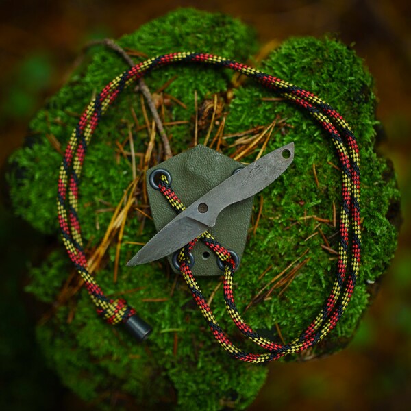 Neck knife ''Moczarka'', Micro knife, Every day carry