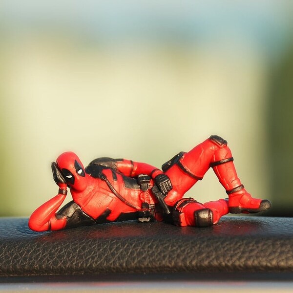 Deadpool décoration de bureau voiture bureau à domicile Marvel 8 cm X-MAN drôle mignon figurine modèle jouets