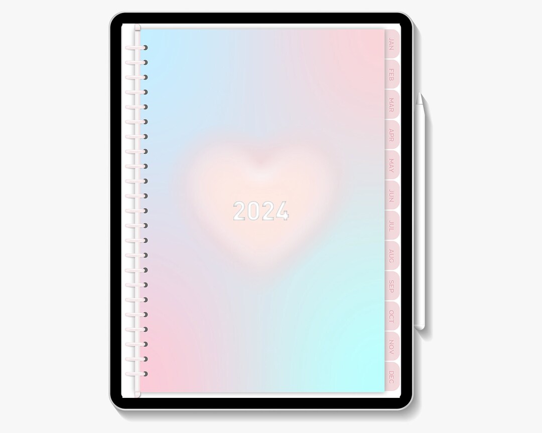 Goodnotes Digital Planner 2023 2024 カレンダー/スケジュールテンプレート Etsy
