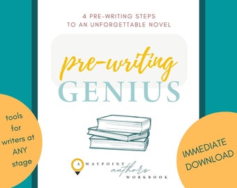 Pre-Writing Genius: 4 steps to set your book up for success