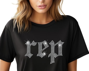 Rhinestone REP T Shirt