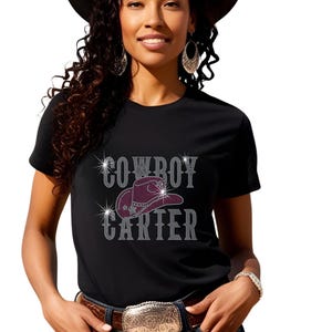 ラインストーン カウボーイ Tシャツ