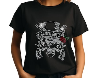 Rhinestone Roses T-Shirt