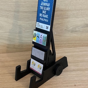 Hölzerner Telefon-/Tabletständer, Zubehör für jeden Mini-JW-Zeugenwagen, Pionierschule, Treffen, Kongressgeschenk