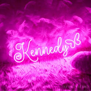 Custom Neon Sign Name For Kids Bedroom, Neon Sign Led Light Neon Signs Nursery Neon Sign Bedroom Decor Neon Sign Birthday Gifts