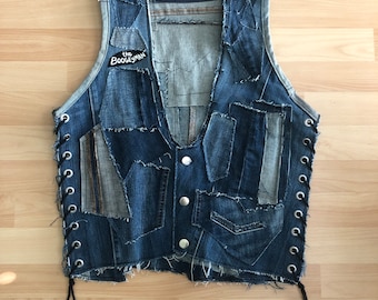 Boogeyman Denim Rock Punk Weste