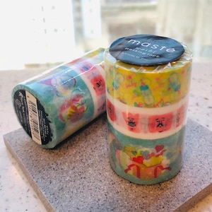 Clearance: Mark's| maste Washi Tape| Masking tape set of 3 Rolls| Birthday