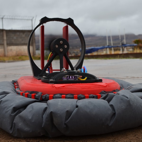 3D Printed RC Hovercraft