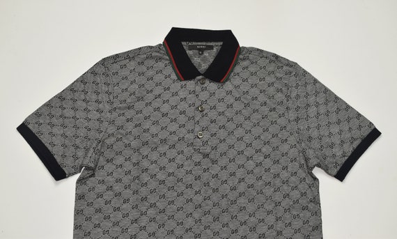Vintage Gucci Men's Polo Shirt Size US M - image 2