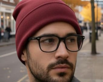 Thermal Polar Beanie for Men – Soft Anti-Pilling Winter Hat