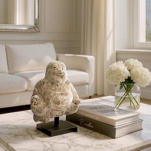 Budai, laughing Buddha statue from Java