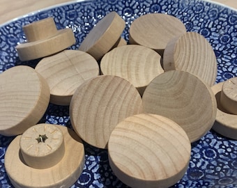 Natural Raw Timber Knobs