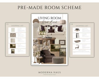 Farmhouse Living Room Scheme