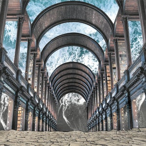 Tirage photo en édition limitée sur support aluminium de « Éducation » (œuvre découpée en papier) par Birger Rehse