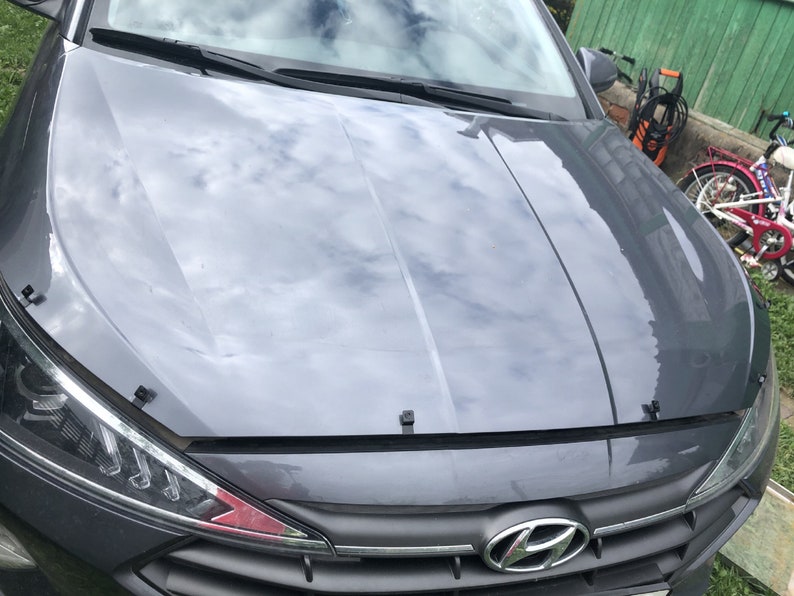 Hood Deflector for Hyundai Elantra 20182020 Guard Etsy