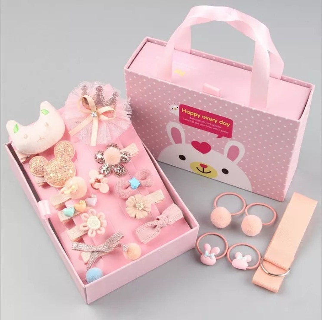 Baby Hair Clips Gift Set, 18 Pieces Baby Hair Clips Gift Set, Baby Gift