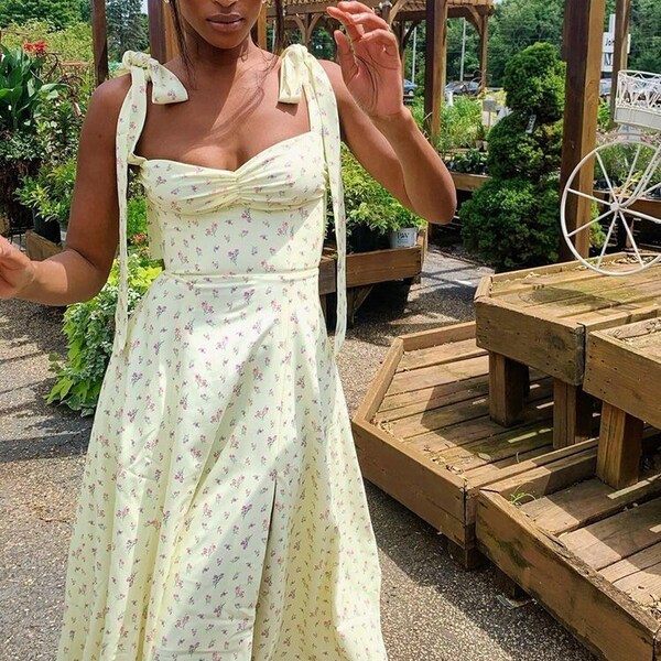 Boho Floral Off Shoulder Maxi Sommer 2023 Kleid | Boho-Kleider | Sommerkleid | Urlaubskleid | Urlaubskleid | Boho-Chic