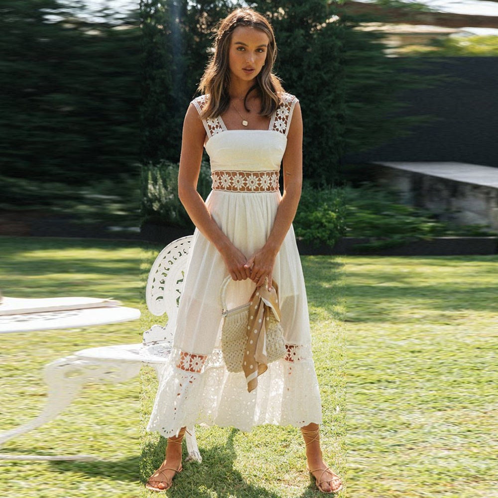 White Boho Dress Etsy UK