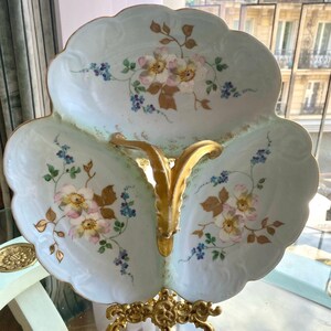 Limoges Serving Dish, Limoges France Plate, Collectible French Porcelain, Antique Limoges, 19th century Limoges